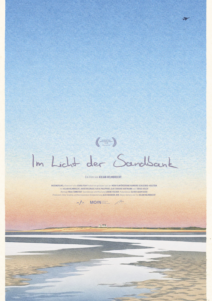 Im Licht der Sandbank Poster